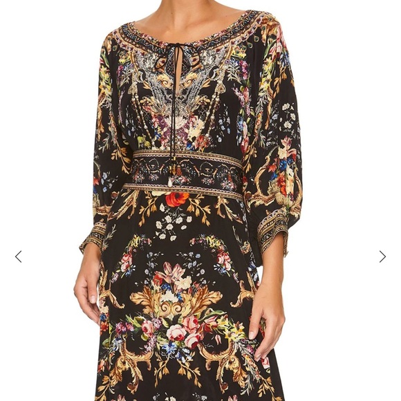 Camilla Friend In Flora Raglan Sleeve Silk - Picture 3 of 15